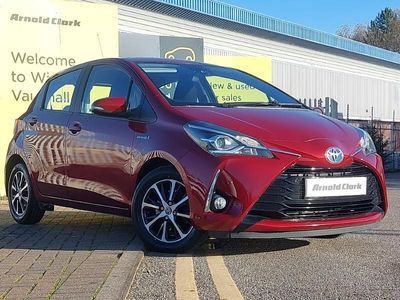 Red Used 2018 Toyota Yaris Hybrid Hatchback | £12,298 (Fair price)