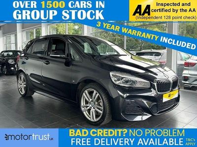 Black Used 2019 BMW 225 Active Tourer M Sport MPV | £15,895 (Fair price)
