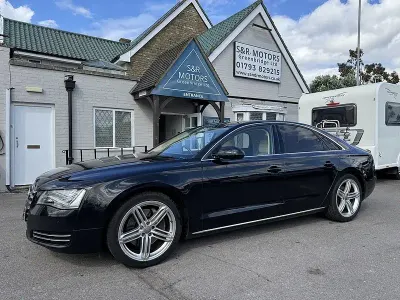 Used Audi A8 Sport 246 HP (180 kW) 2013 Black Sedan