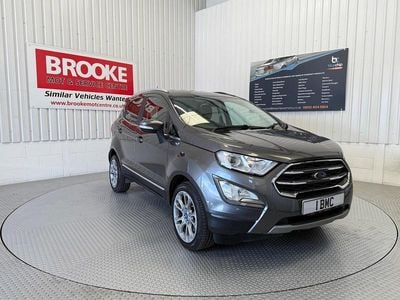 Grey Used 2019 Ford Ecosport Titanium SUV | £8,290 (Fair price)