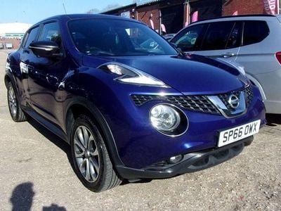 Used Nissan Juke Tekna 110 HP (80 kW) 2016 Blue SUV
