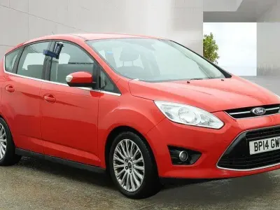 Used Ford C-MAX Titanium 115 HP (84 kW) 2014 Red MPV