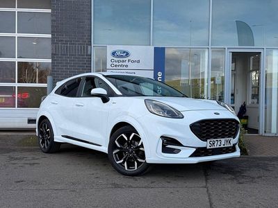 Used Ford Puma ST-Line X 125 HP (91 kW) 2023 Frozen white SUV