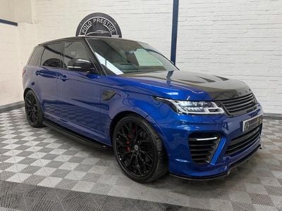 Used Land Rover Range Rover Sport SVR 575 HP (422 kW) 2021 Blue SUV