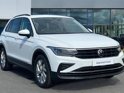 Used VW Tiguan Life 150 HP (110 kW) 2022 Pure white SUV