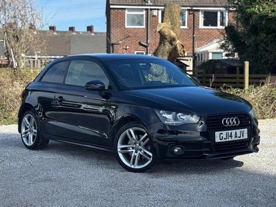 Used Audi A1 S-Line 122 HP (89 kW) 2014 Black Hatchback