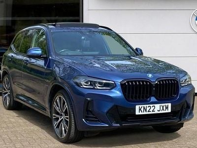 Used BMW X3 M Sport 288 HP (211 kW) 2022 Blue SUV