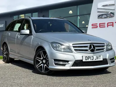 Used Mercedes C180 AMG 2013 Silver Estate