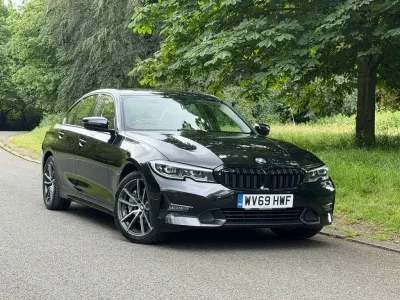 Used BMW 330 Sport Line 292 HP (214 kW) 2019 Black Sedan