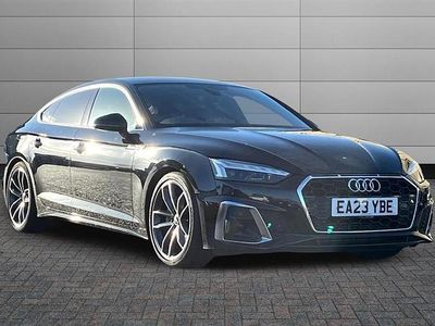 Mythos black Used 2023 Audi A5 Comfort Hatchback | £27,150 (Fair price)