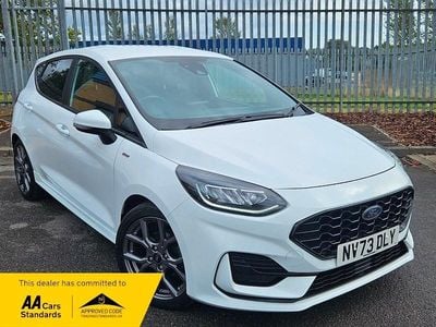 White Used 2023 Ford Fiesta ST-Line Hatchback | £14,295 (Fair price)
