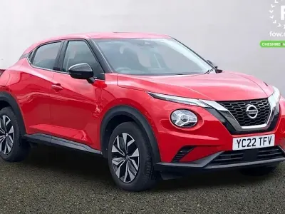 Used Nissan Juke Acenta 114 HP (83 kW) 2022 Red SUV