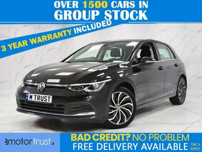 Used VW Golf VII Style 130 HP (95 kW) 2021 Black Hatchback