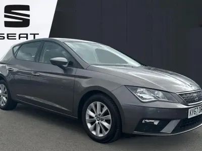 Begagnad Seat Leon Ecomotive 115 HK (84 kW) 2017 Grå Halvkombi