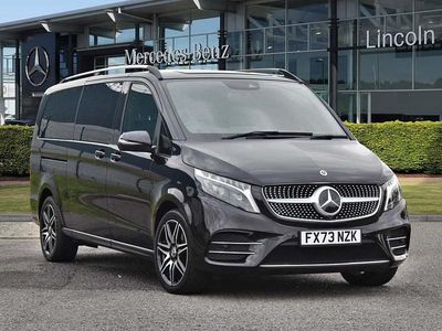 Black Used 2024 Mercedes V220 AMG line MPV | £51,999