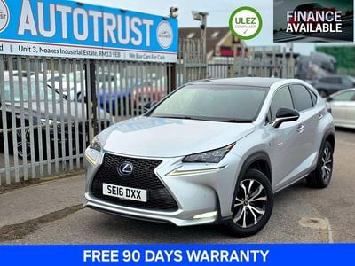 Silver Used 2016 Lexus NX300h Sport Line SUV | £15,495 (A bit pricey)