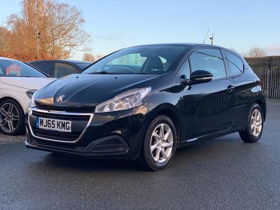 Black Used 2015 Peugeot 208 Active Hatchback | £4,495 (Fair price)