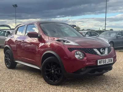 Used Nissan Juke Tekna 2018 Red SUV