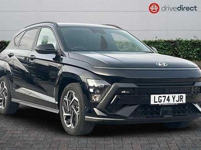 Pearl abyss black Used 2024 Hyundai Kona N Line SUV | £23,656 (Super price)