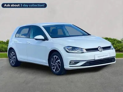 Used VW Golf VIII Edition 113 HP (83 kW) 2020 White Hatchback