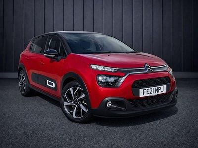 Used Citroën C3 PureTech 83 HP (61 kW) 2021 Red Hatchback