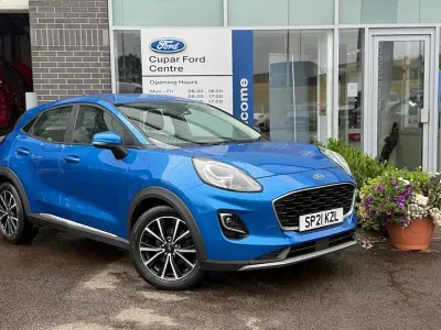 Used Ford Puma Titanium 125 HP (91 kW) 2021 Blue SUV