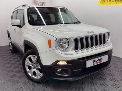 White Used 2018 Jeep Renegade Limited SUV | £7,490 (Fair price)