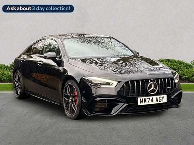 Used Mercedes CLA45 AMG 421 HP (309 kW) 2024 Black Coupe