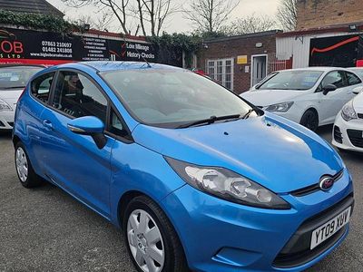 Used Ford Fiesta Style 82 HP (60 kW) 2009 Blue Hatchback