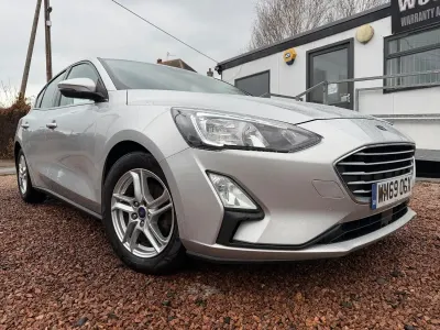 Used Ford Focus Zetec 95 HP (69 kW) 2020 Silver Hatchback