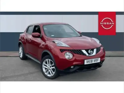 Used Nissan Juke N-Connecta 110 HP (80 kW) 2018 Red SUV