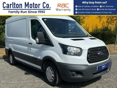Used Ford Transit 130 HP (95 kW) 2019 White Van