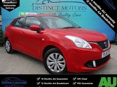 used Suzuki Baleno 1.2 SZ3 DUALJET 5d 89 BHP ONLY 1 OWNER FROM NEW+ONLY 19K