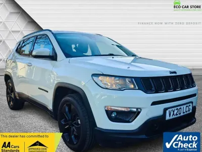 Used Jeep Compass Night Eagle 120 HP (88 kW) 2020 White SUV