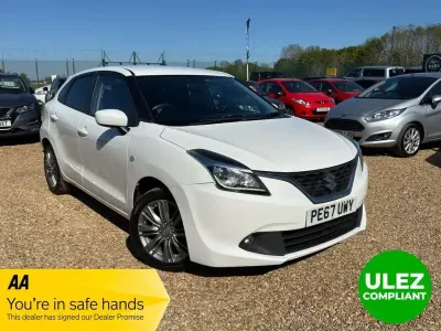 Used Suzuki Baleno SZ-T 111 HP (81 kW) 2017 White Hatchback