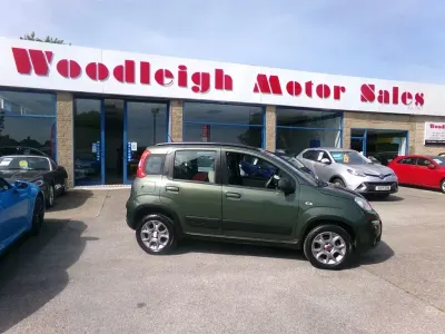 Used Fiat Panda 4x4 S 85 HP (62 kW) 2013 Green Hatchback