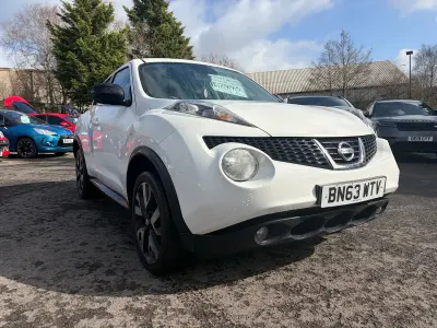 Used Nissan Juke N-TEC 110 HP (80 kW) 2013 White SUV
