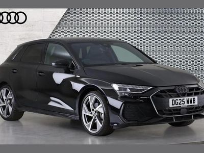 Used Audi A3 Black Edition 147 HP (108 kW) 2025 Black Hatchback