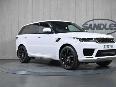 Gebraucht Land Rover Range Rover Sport HSE Dynamic 306 PS (225 kW) 2020 Weiß SUV