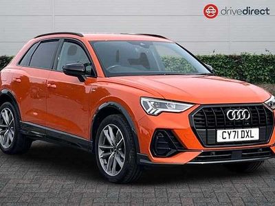 Orange Used 2022 Audi Q3 Black Edition SUV | £23,958 (Good price)