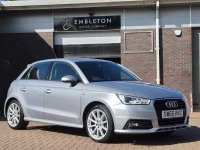 Usado Audi A1 Sportback S-Line 125 HP (91 kW) 2015 Prateado Citadino