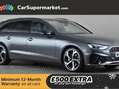 Grey Used 2024 Audi A4 Black Edition Estate | £36,197