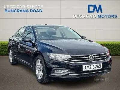 Used VW Passat SE 150 HP (110 kW) 2020 Black Sedan