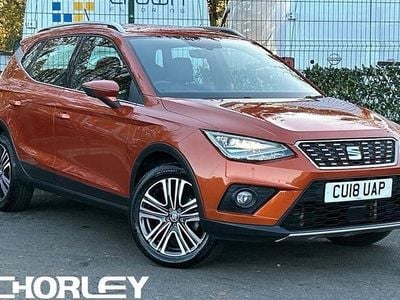 Orange Used 2018 Seat Arona XCELLENCE SUV | £9,613 (Fair price)