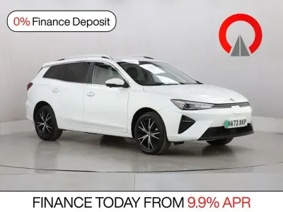 Used MG MG5 EV Trophy 114 kW (156 HP) 2023 White Estate