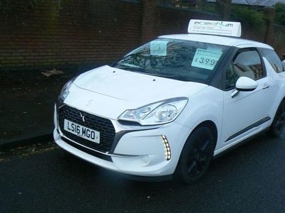 White Used 2016 DS Automobiles DS3 Chic Hatchback | £3,995 (Fair price)