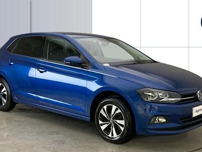 Used VW Polo Match 95 HP (69 kW) 2021 Blue Hatchback