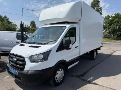 Used Ford Transit 130 HP (95 kW) 2022 White Cabriolet