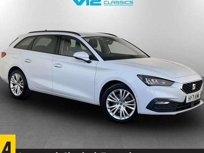 White Used 2022 Seat Leon SE Dynamic Estate | £7,495 (Good price)