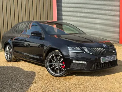 Used Skoda Octavia vRS 245 HP (180 kW) 2019 Black Hatchback